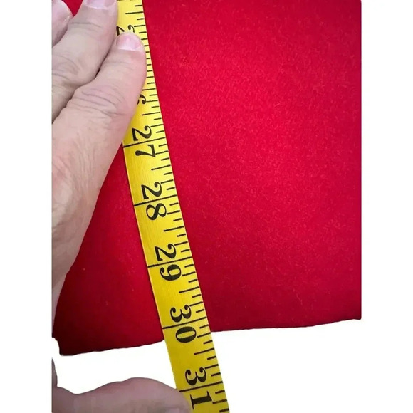 Pendleton Red 100% Virgin Wool Pea Coat Size XL - Picture 10 of 10